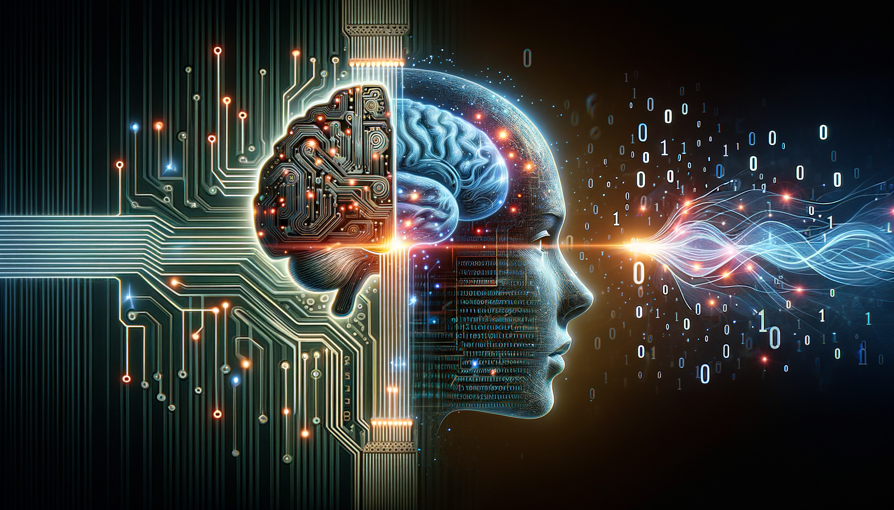 Artificial Intelligence (AI) — Trends, Uses, and Future Impact illustration