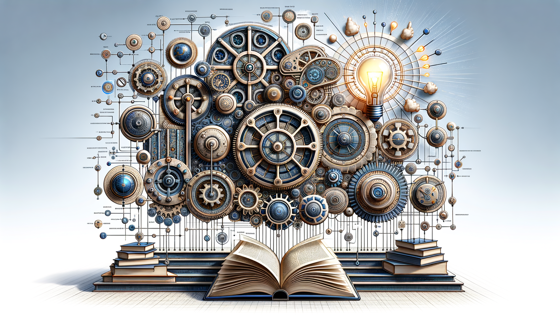 Illustration of Large Language Models (LLMs) and how they work with tokens, attention, and real-world applications