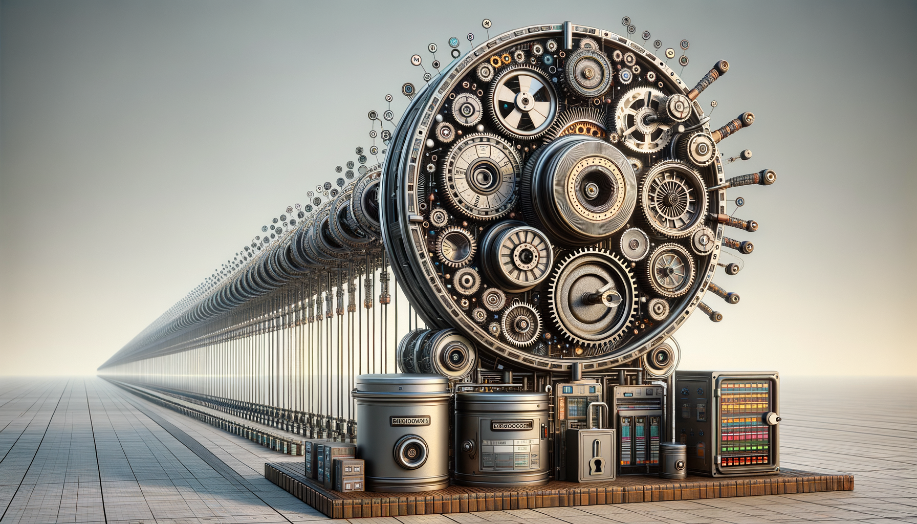 Illustration of privacy-first, scalable synthetic data generation for AI