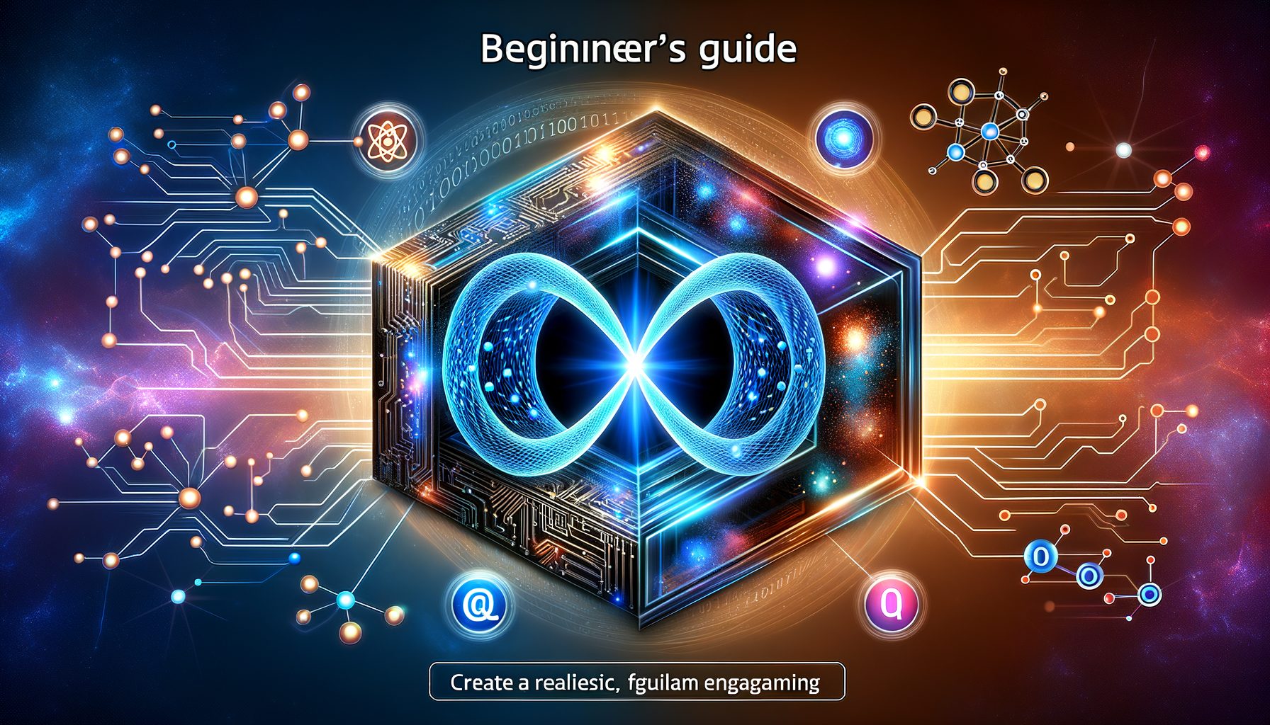 Quantum Machine Learning illustration for beginners 2025